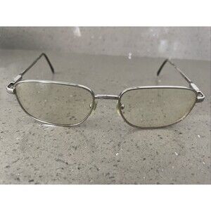 Sferoflex Eyeglasses 2086 268 56-17-140 Silver Metal Rectangle Frames ONLY Italy